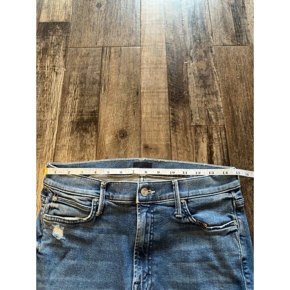 Mother The Rascal Ankle Chew Jeans In Learning To Hula Size 30 - Picture 7 of 9